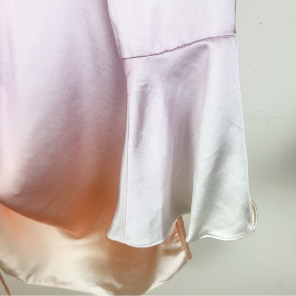 Elliatt NWT Copenhagen Satin Mini Dress in Pastel Ombre Size Small - Picture 6 of 9